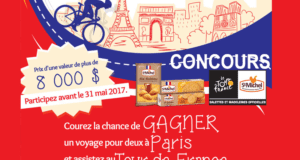 Voyage en France pour deux personnes de 8000$