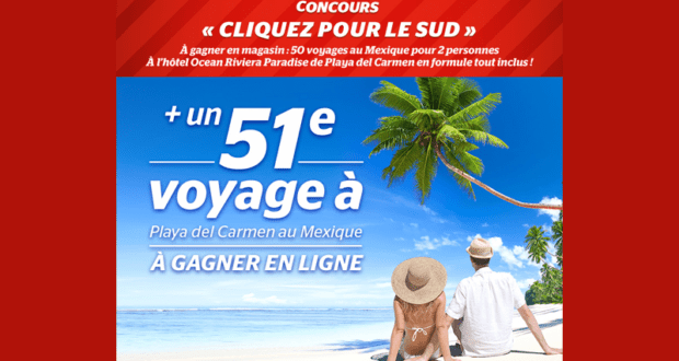 Voyage tout inclus pour 2 à Playa Del Carmen au Mexique