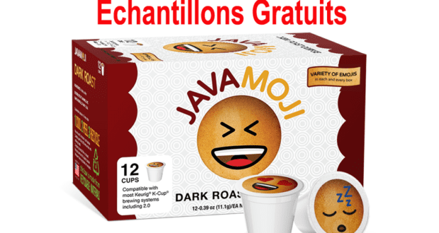 échantillon gratuit des capsules K-Cup Java Moji