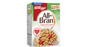 2,50$ de rabais sur une boîte de céréales All-Bran Multi-Grain Crunch