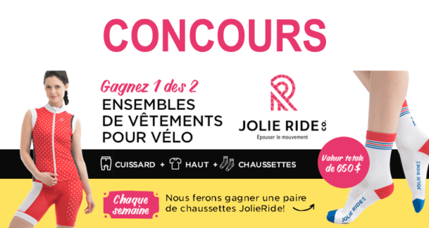 2 ensembles de vêtements JolieRide pour vélo