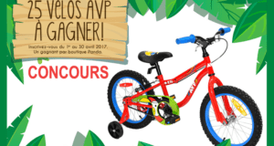 25 vélos AVP à gagner