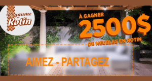 2500$ de meuble en rotin
