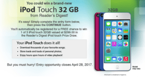 3 iPod Touch de 32 GO