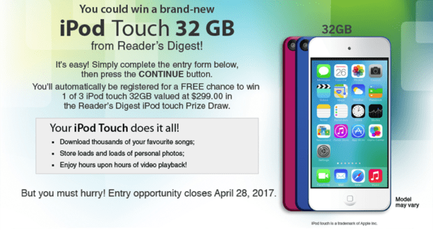 3 iPod Touch de 32 GO