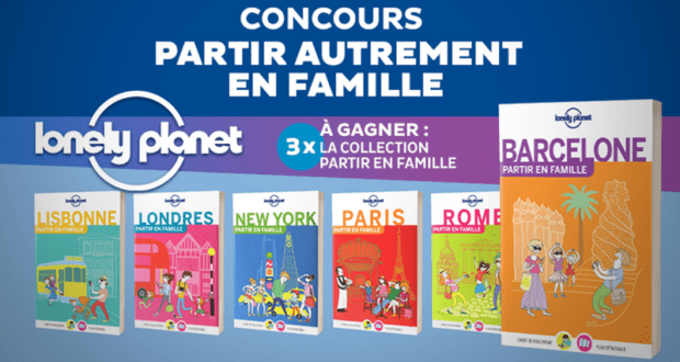 3 lots de 6 livres guides de voyage Partir en famille