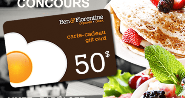 50$ chez Ben & Florentine