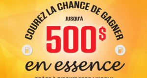 500 $ d’essence