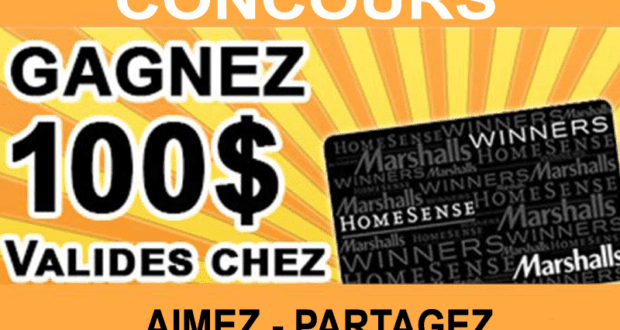 Cartes-cadeaux Winners de 100$