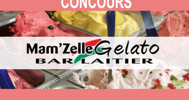 Chèque-cadeau Mam'Zell Gelato de 25 $