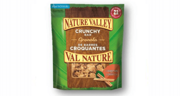 Coupon 2$ sur les barres croquantes Val Nature Granola