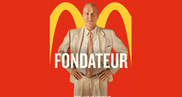 DVD du film The Founder (Le Fondateur)