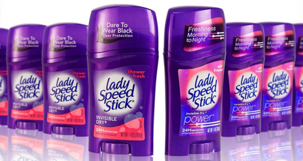 Déodorant Lady Speed Stick à 99¢