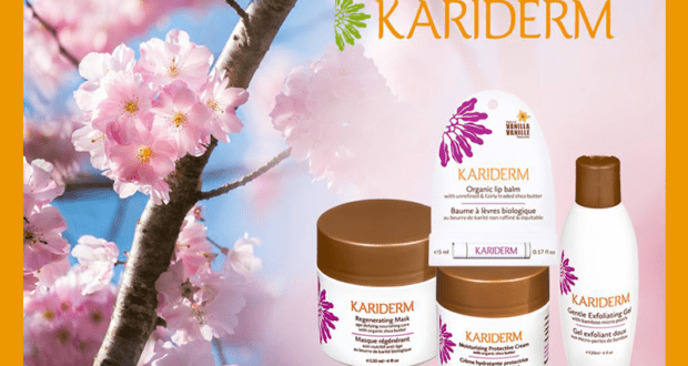 Ensemble de soins naturels Kariderm pour le visage