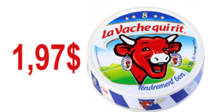 Fromage La Vache Qui Rit à 1,97$