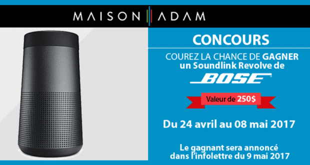 Haut-parleur sans fil Soundlink Revolve de Bose