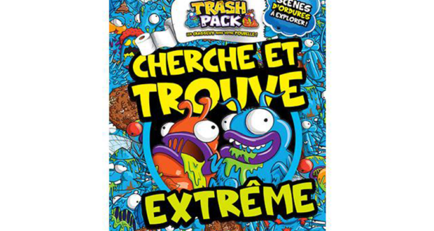 Livre Cherche et trouve Extrême Trash Pack