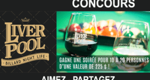 Soirée pour 10 à 20 personnes au Liver Pool