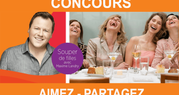 Souper de filles avec Maxime Landry