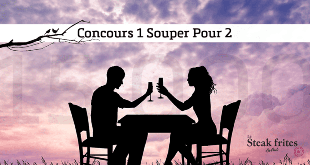 Souper pour 2 d'une valeur de 100$