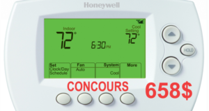 Thermostat & camera digitale de 658$