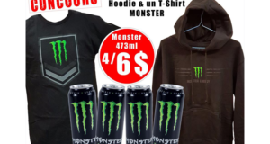 Un Hoodie & un T-Shirt MONSTER