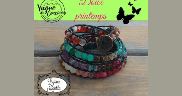 Un bracelet en cuir