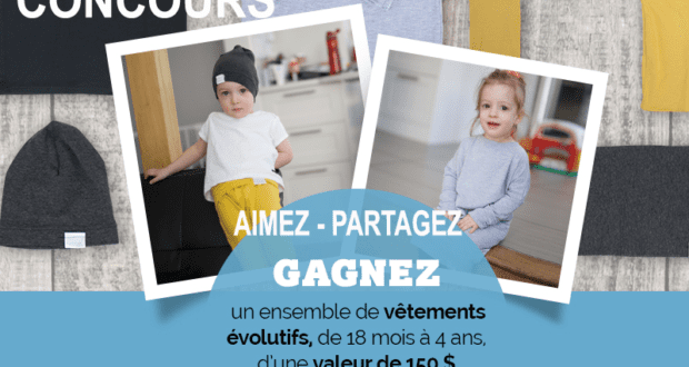 Un ensemble de vêtements évolutifs de 18 mois à 4 ans