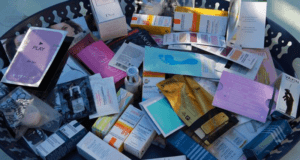 Un ensemble d’échantillons à recevoir