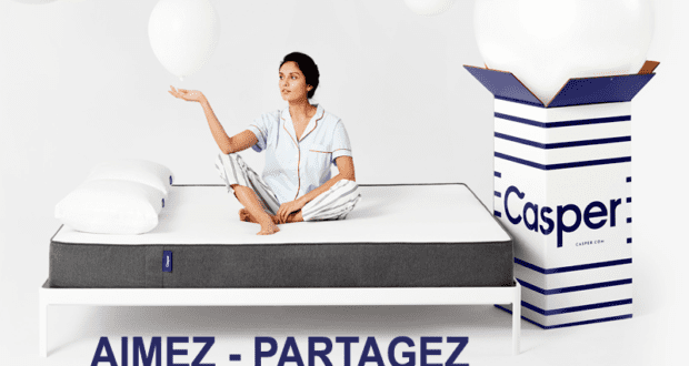 Un matelas Casper à gagner