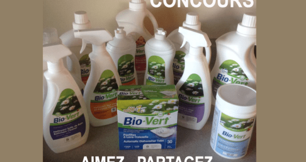 Un panier cadeau rempli de produits BIO-VERT