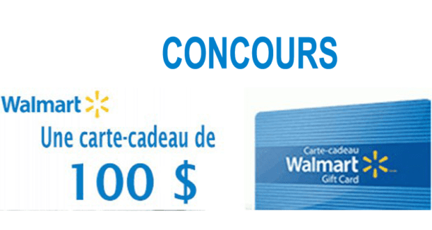 Remportez Une Carte-cadeau Walmart de 100$