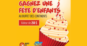 Une fête d'enfant au Buffet des Continents
