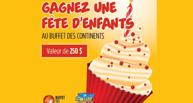 Une fête d'enfant au Buffet des Continents