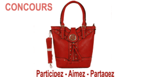 Une sacoche en cuir rouge de la boutique Isla Mona