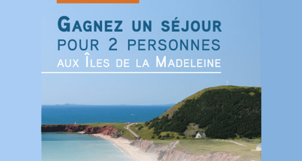 Voyage pour 2 personnes aux Îles de la Madeleine