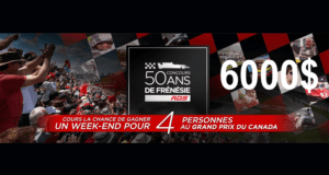 Week-end pour 4 au Grand Prix du Canada