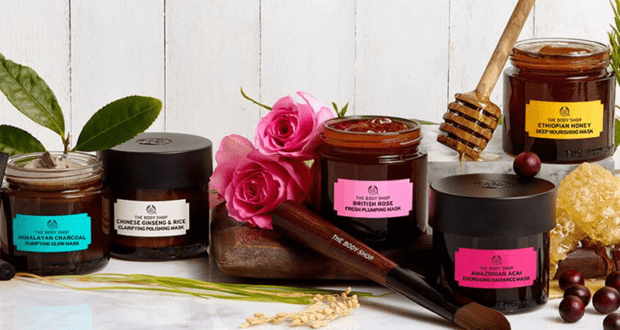 Échantillon gratuit du masque pour le visage The Body Shop