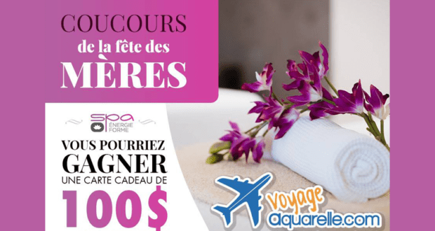 100$ au Spa Énergie Forme