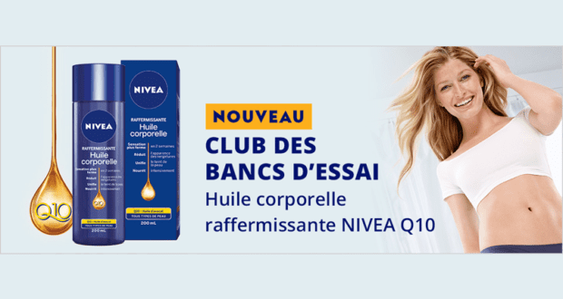 1000 ensembles de produits Nivea Q10 Gratuits