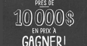 10000 $ en prix