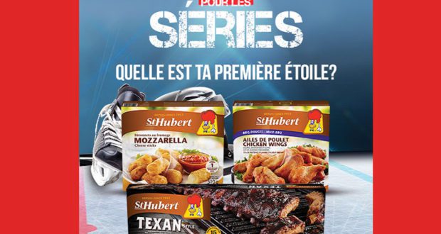 250$ en coupons rabais St-Hubert