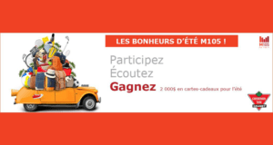 500$ en carte cadeau chez Canadian Tire de Granby