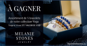 Bracelets de la collection Yoga Melanie Stones Jewelry