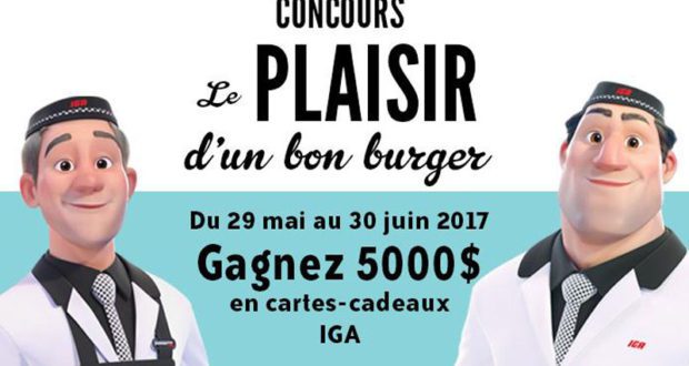 Carte-cadeau IGA de 2500$