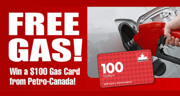 Carte cadeau Pétro-Canada de 100$