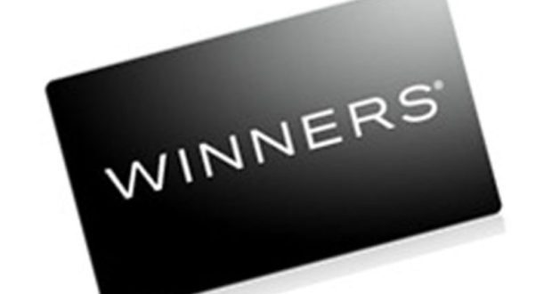 Carte cadeau Winners d'une valeur de 100$