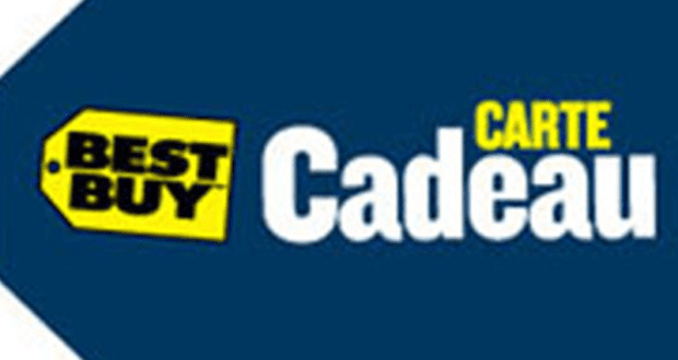 Carte-cadeau de 500 $ chez Best Buy