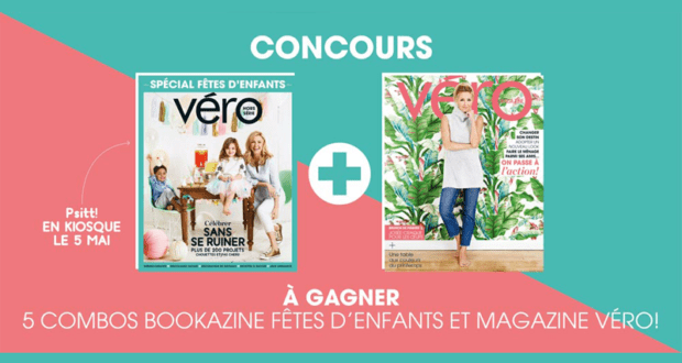 Combos magazine VÉRO et bookazine Fête d'enfants