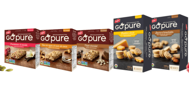 Coupon de 1$ à l’achat d’un produit Leclerc Go Pure 150-175g